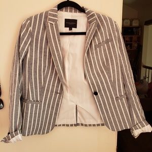 Banana Republic Size 4 Striped Blazer